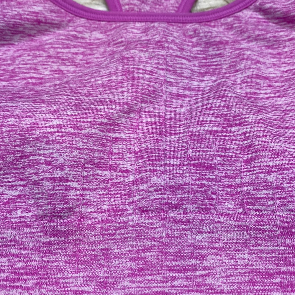 C9 by Champion Seamless Sports Bra Racerback Pink Purple Size Medium - Picture 2 of 8